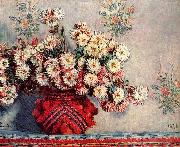 Claude Monet Stilleben mit Chrysanthemen USA oil painting artist